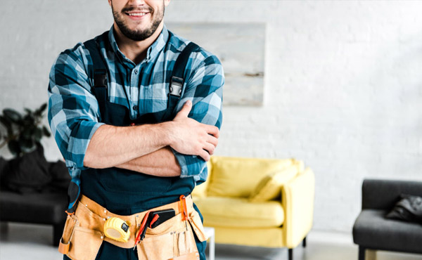 A picture of a handyman