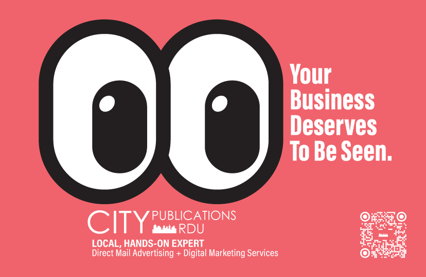 direct mail marketing advertising city publications raleigh postc card your business deserves to be seen