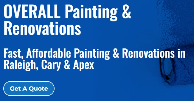 overall painting advertising post card